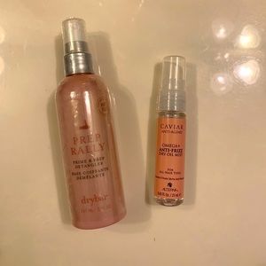 Drybar Prep Rally & Alterna Caviar DryOil Mist duo